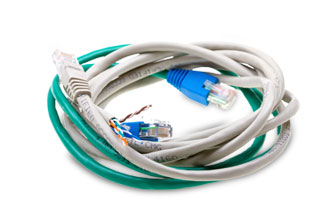ESSENTIEL B Câble Ethernet 3M Droit CAT6E noir pas cher 