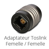 Toslink, Câble optique audio numérique