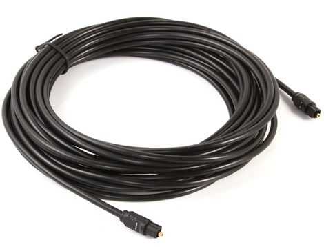 Câble optique mâle/mâle + Adaptateur Jack mâle 3,5 mm D2 Diffusion - 1,5m -  Accessoire Audio - Achat & prix